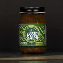 Load image into Gallery viewer, medium jalapeno J Bucks Salsa